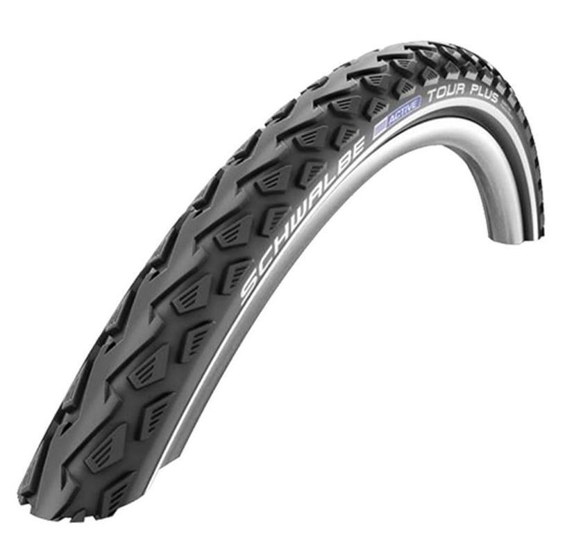 Pneu VTT 27.5x2.00 Schwalbe Land Cruiser Plus durable et robuste noir