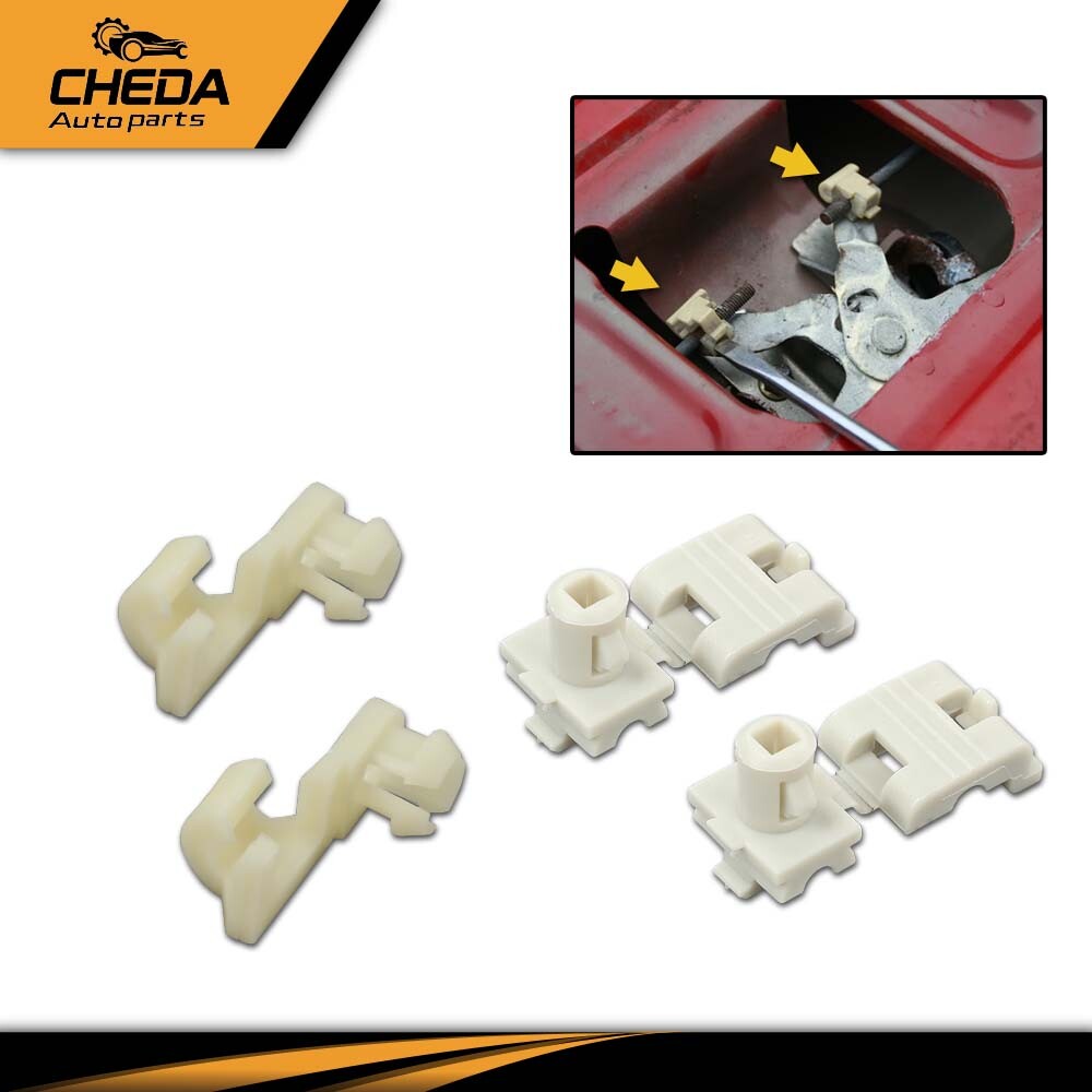 Fit For 2002-2009 Dodge Ram Tailgate Tail Gate Handle Rod Latch Retainer Clips 