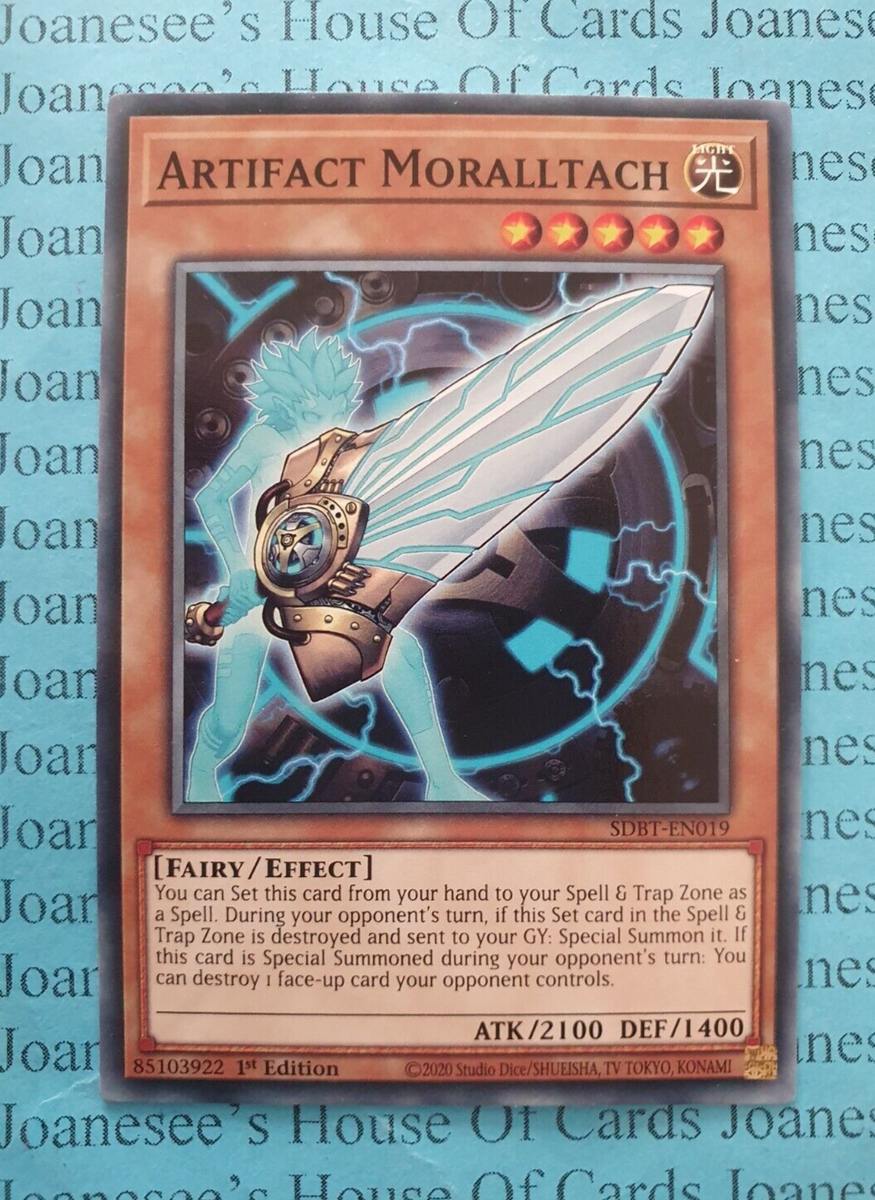 Artifact Moralltach SDBT-EN019 Yu-Gi-Oh Card 1st Edition New | eBay