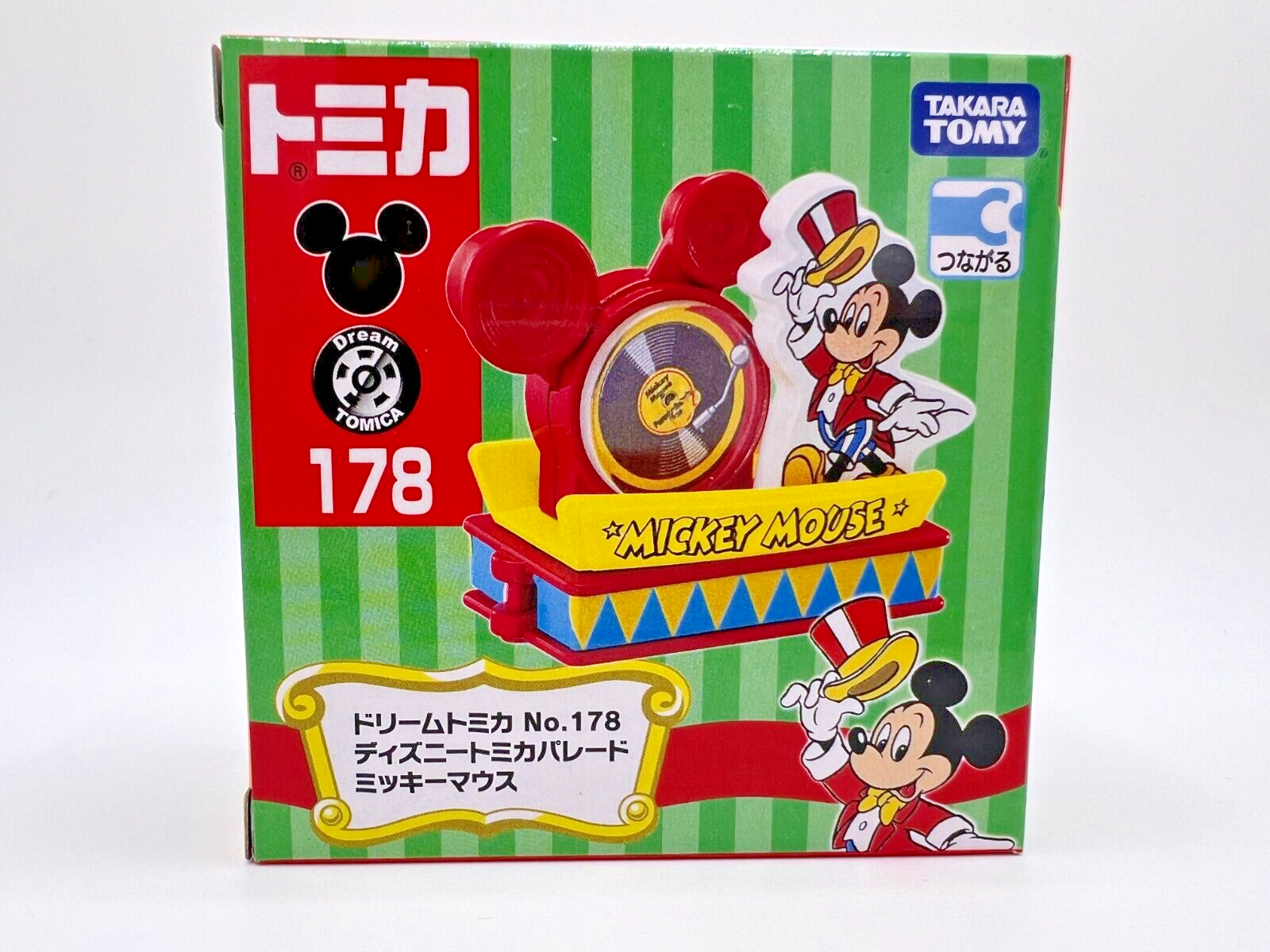 UK Stock - Takara Tomy Dream Tomica No.178 Disney Tomica Parade Mickey Mouse