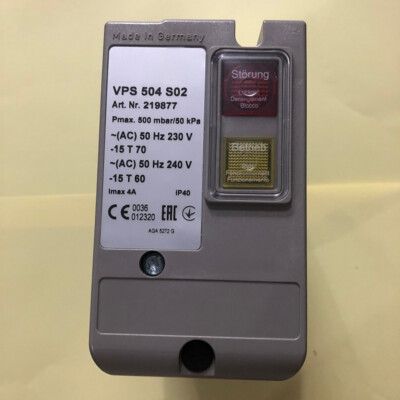 VPS504 S02 For Burner Actuators For Dungs Valve Testing System