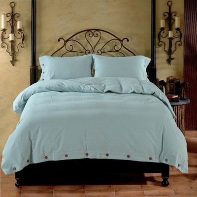 Natural Washed Cotton Duvet Cover King 3pc Duvet Cover Set King