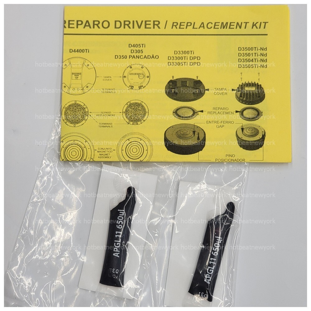 Kit Super Tweeter jbl Selenium ST450 Trio 600W rms 8 Ohms Aluminio Par