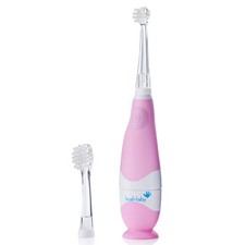 Brush Baby BabySonic Electric Toothbrush for Babies & Toddlers PINK 0-3 Years