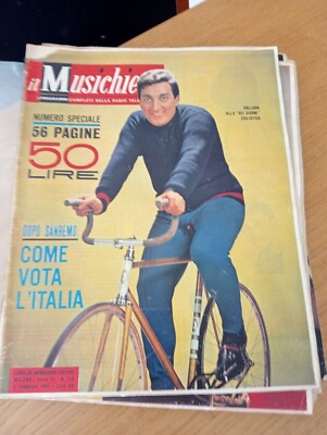 IL MUSICHIERE N. 110 1961 - TONY DALLARA - MINA MAZZINI - ADRIANO CELENTANO