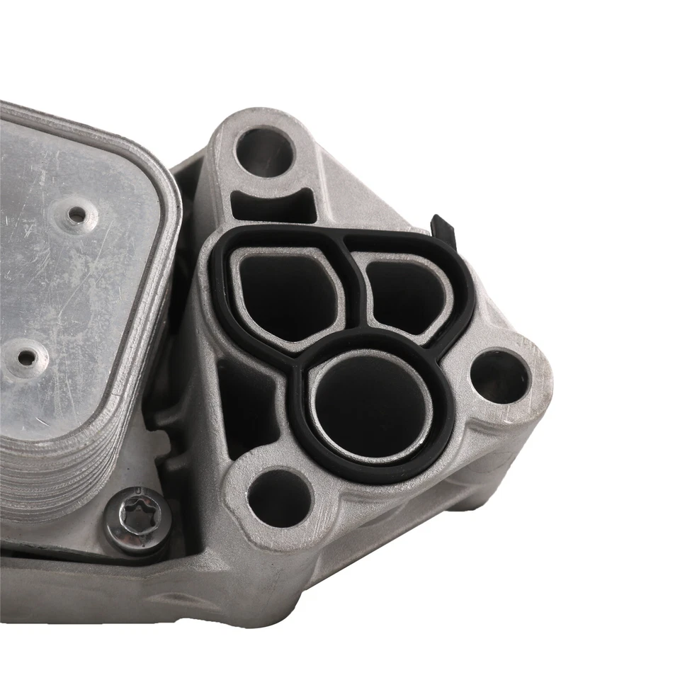 Carcasa de filtro de aceite de motor de aluminio apta para Mercedes Benz A200 CLA200 1.6T/2.0T Foto 2 de 4