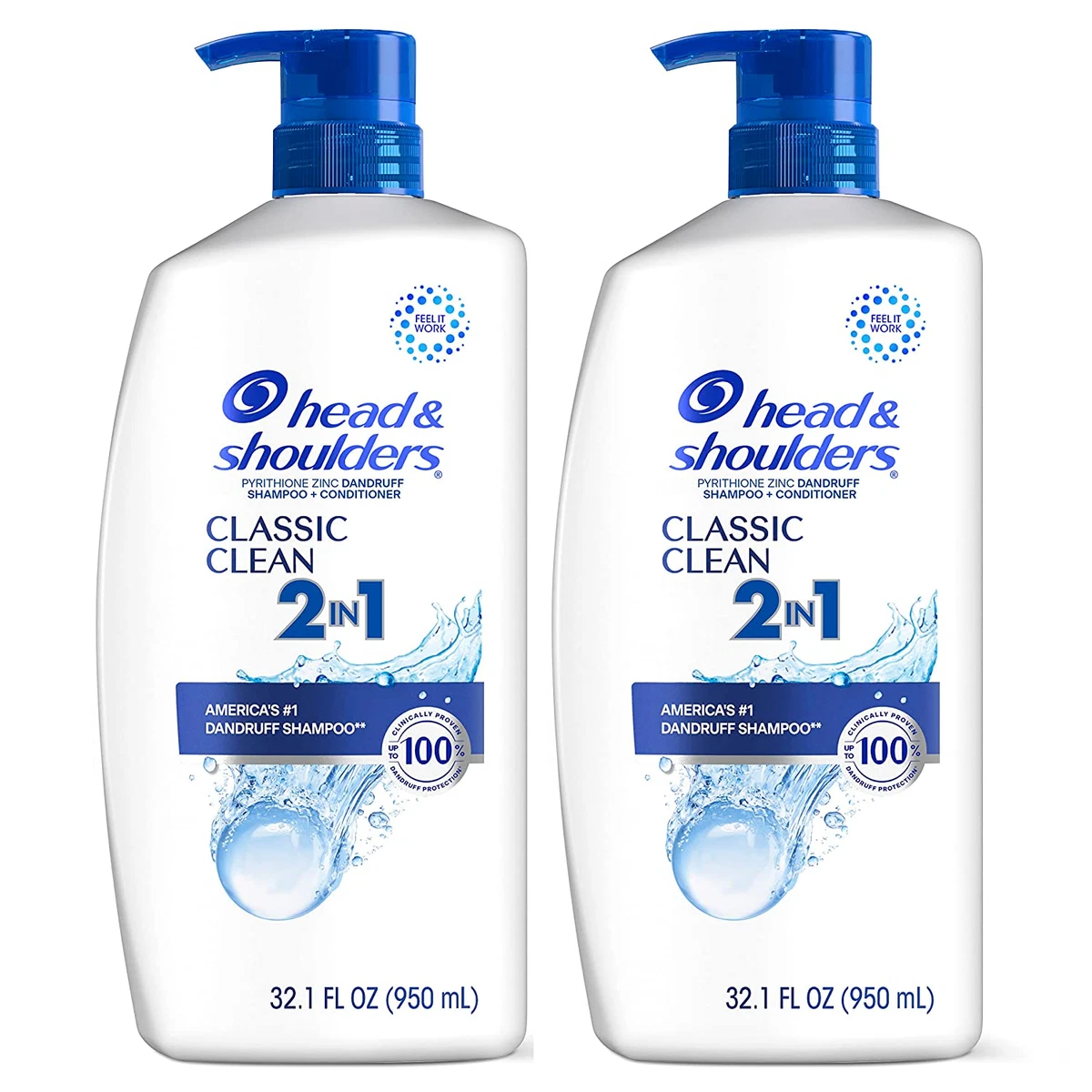 Head and Shoulders Shampoo and Conditioner 2 in 1 anti Dandruff