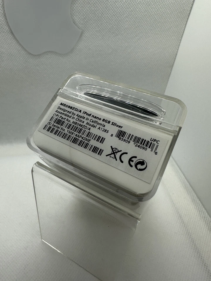 Apple iPod nano 4G 4th 4. Generation Silber 8GB Silver NEU Sammler A1285 MB598ZD - Bild 3 von 4