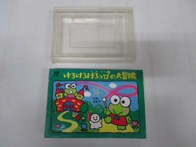 Keroです NES -- KERO KERO KEROPPI NO DAIBOUKEN 1 -- Box. Famicom, JAPAN