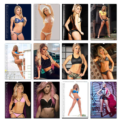 Sexy Alexa Bliss Deluxe Photo 2026/27 choose start month calendar