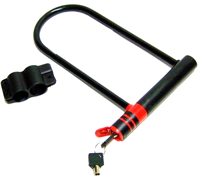 U Type Lock Motorcycle Bicycle Security Lock Bike Scooter Ladder