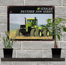 Steiger Panther 1000 Series Tractor Farm Metal Sign 9x12 60653