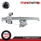 Driver Rear Power Window Regulator For 07-13 Sierra Silverado Extended Cab+Motor