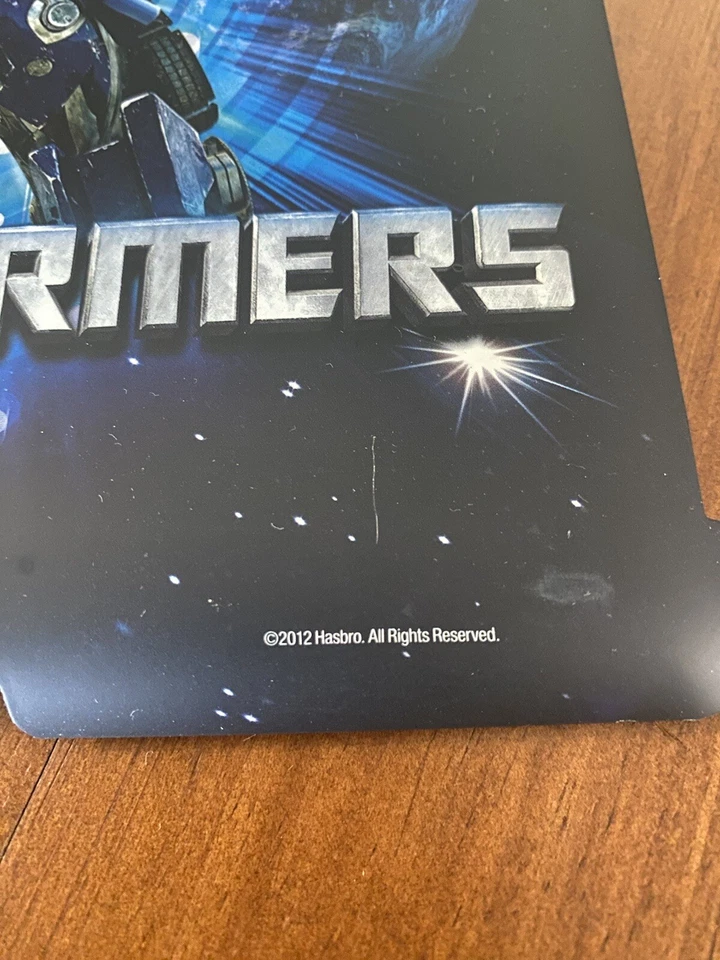 iPad 2 Transformers cover case Hasbro 2012 Back Cover - Image 3 of 3