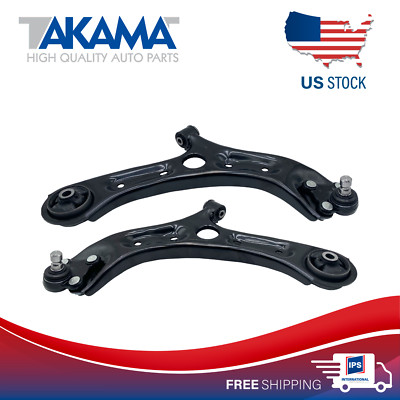 2 PCS Front Lower Control Arms for 15-17 HYUNDAI SONATA, 16-20 KIA OPTIMA