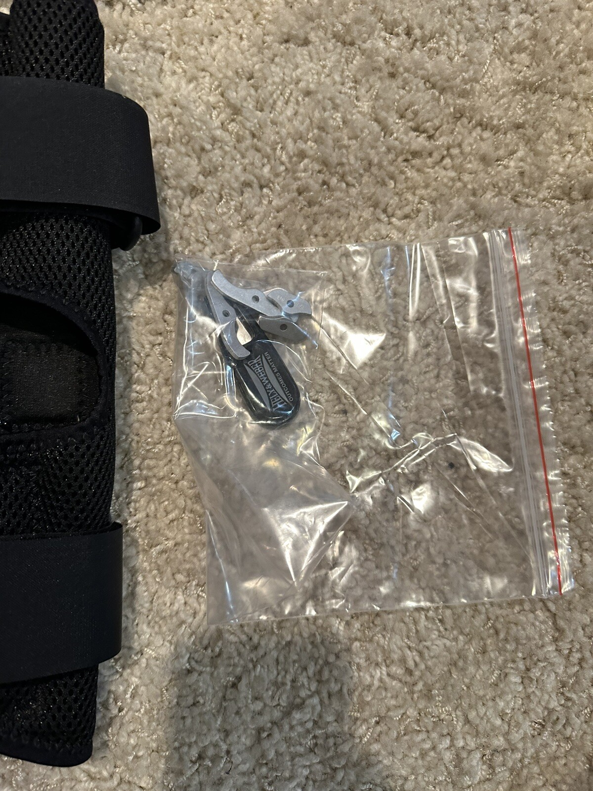 Hely & er Knapp II Black Hinged Knee brace ROM 2 double hinged Large NEW eBay
