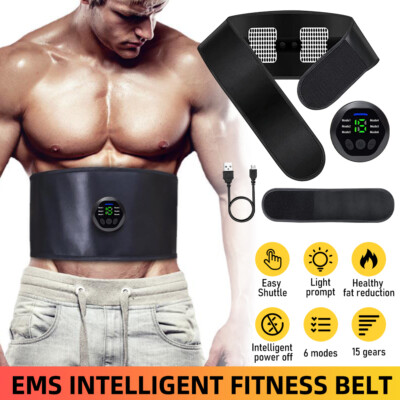 Workout Ab Belt Machine ABS Stimulator Ab Muscle Machine Abdominal