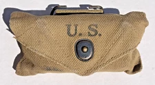 WW2 US Army Military M1924 First Aid FA Pouch Field Web Gear Equipment 1941