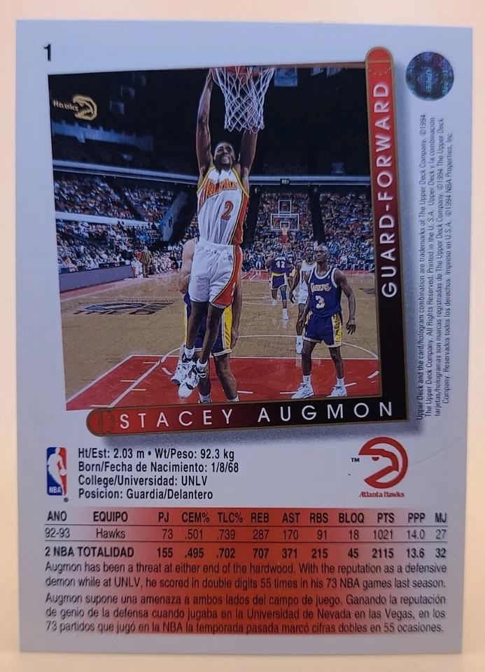 1993-94 Upper Deck Spanish (1-200) + INSERTS FINISH YOUR SET UP TO 50% OFF - Image 2 of 2