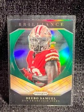 2020 Panini PRIZM Football GREEN BRILLIANCE Complete Your Set You Pick Card PYC