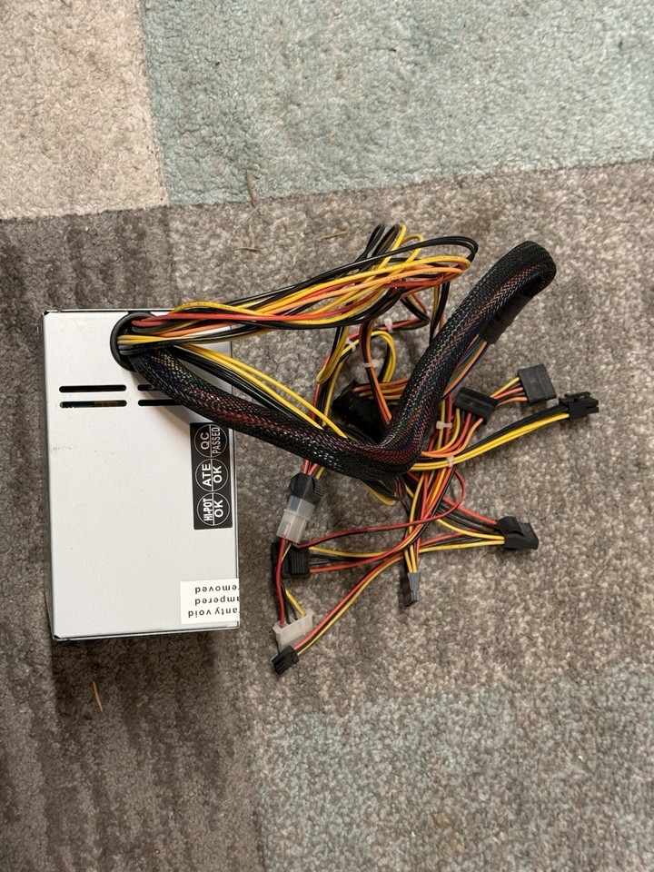Alimentation PC Ishaya 300U 480W – Connecteurs P20+4 Et 5 Molex – Testée