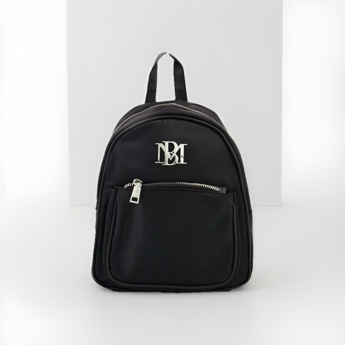 BADGLEY MISCHKA Black Mini Nylon Backpack NWT MSRP$99 | eBay display picture 3