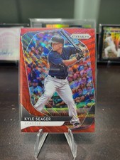 2020 Panini Prizm - Kyle Seager #17 Red Wave Prizm 23/99
