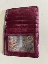 Hobo International Euro Slide Leather Card Wallet,