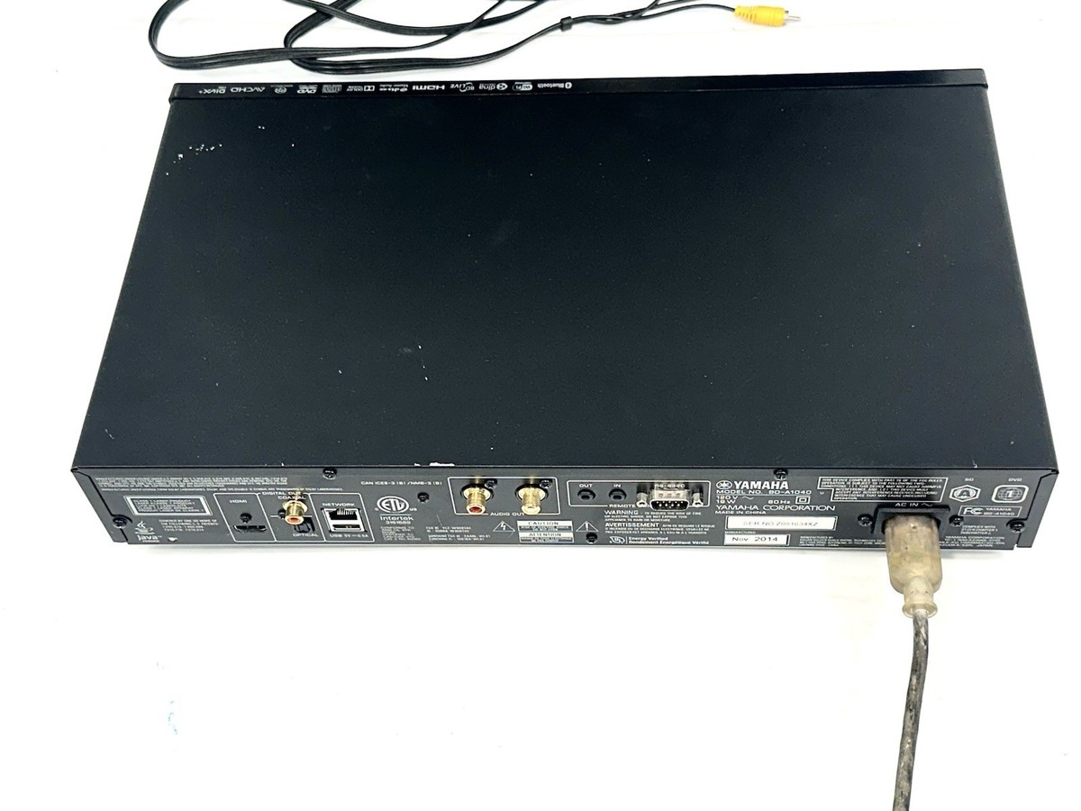 美品 リモコン付 ヤマハ SACD/ブルーレイプレイヤー BD-A1040 ヤマハ