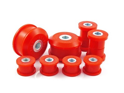 Fits AUDI; SEAT basic set of polyurethane bushings (8 pcs.) Rear Right Left
