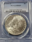 1899-O MS64 PCGS  New Orleans Morgan Silver Dollar. Blast White