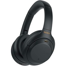 SONY Wireless Noise Cancelling Headphones Black WH-1000XM4 BM NEW