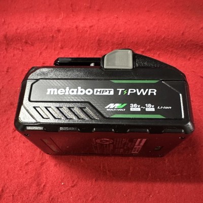 Metabo Hpt T-Pwr 18V/36V 4Ah/8Ah Lithium Battery Pack w/ Fuel Gauge-BSL3640MVT