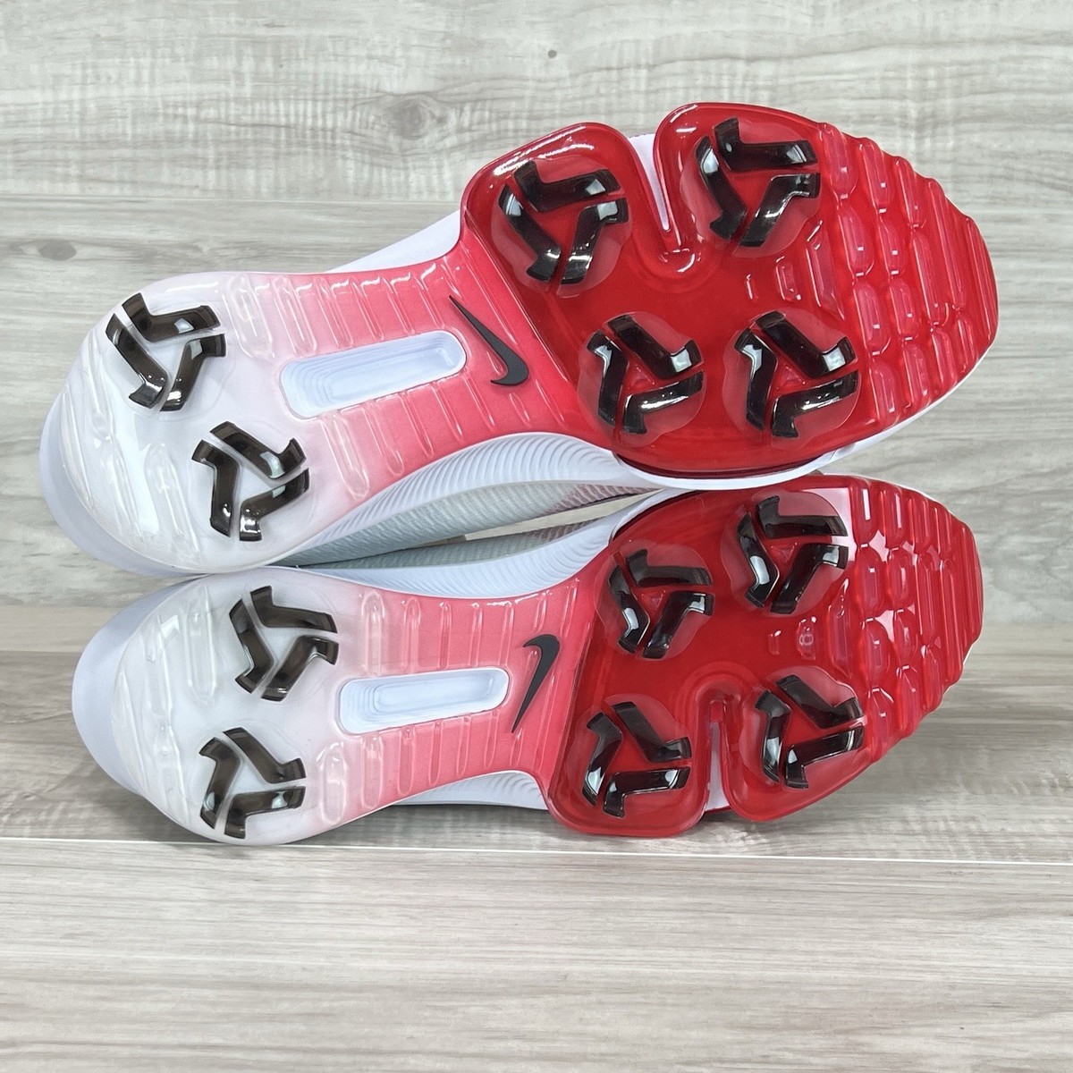 Nike Air Zoom Infinity Tour 2 Golf Shoes White Mens 12.5 FD0217 101 Nike Air Zoom Infinity Tour 2 Golf White University Red  main image 3