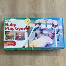 Vintage 1996 Tyco Sesame Street Baby Activity Play Gym - Missing Hanging Toys