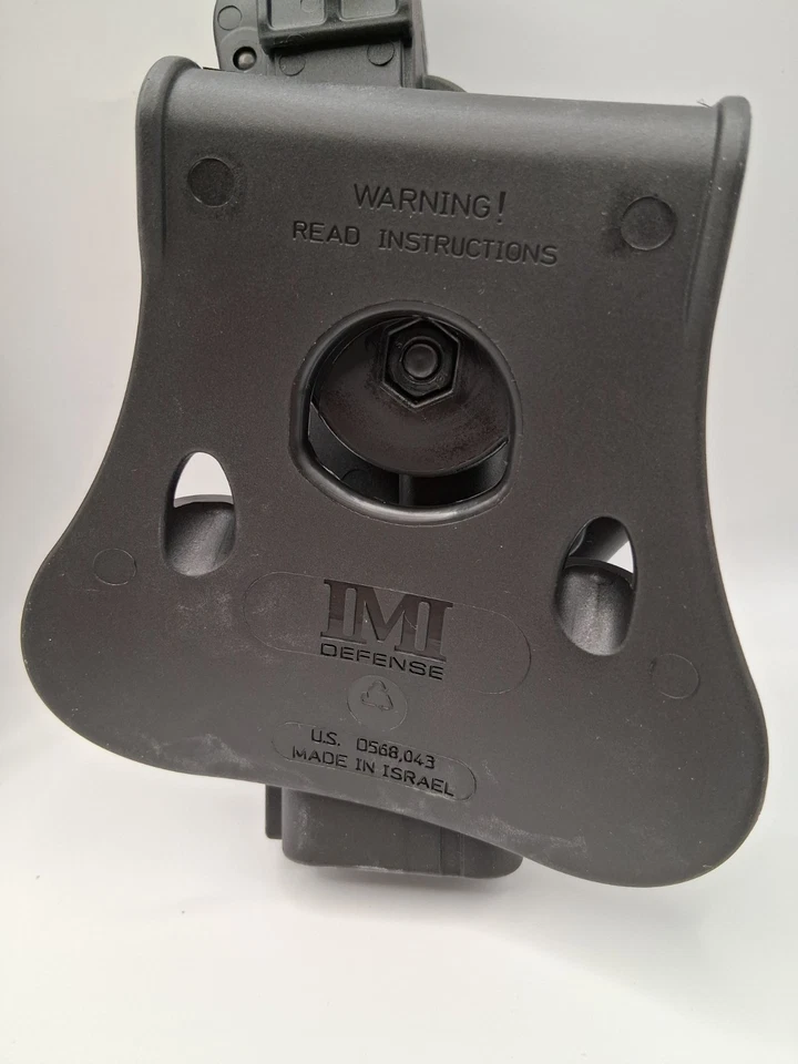 IMI Defense Z1410 Level 3 Retention Holster Compatible with Glock 17 - Black - Image 3 of 4