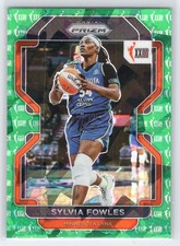 Sylvia Fowles - 2022 Panini Prizm WNBA - Green Ice #162 - Minnesota Lynx