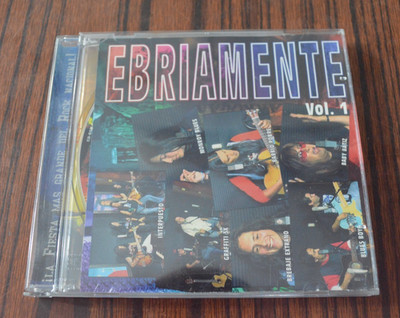Ebriamente Vol. 1   Mexican Blues Rock Compilation CD Denver Records