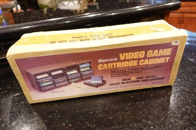 Vintage Atari 2600 Video Game Computer Console CARTRIDGE ORGANIZER  SEALED   A5