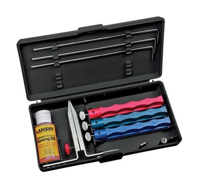 Lansky Standard Coarse Sharpening System with Fine Hones Fast Ship