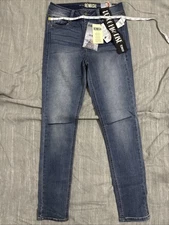 New With Tags vintage High Rise Rewash Brand Jeans Stretch Size 7