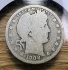 1908-O Barber Quarter - Actual Coin Shown - Free Shipping & Tracking INV#511