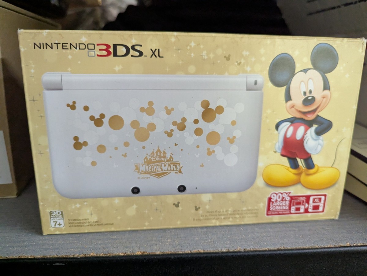 NEW Nintendo 3DS XL Handheld System Console Mickey Mouse Disney