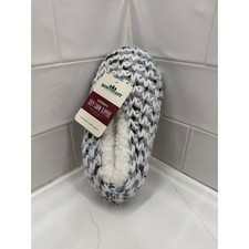 Northeast Outfitters Womens Cozy Cabin Slippers blue Spacedye Aloe Infused S/M