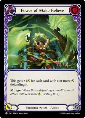 POWER OF MAKE BELIEVE (YELLOW) X3 *FAB - COMPENDIUM OF RATHE*