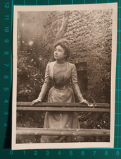 FOTO MANTOVA DONNA STACCIONATA - FAMIGLIA NOBILE FINZI 1920 C. ( F. 06 )