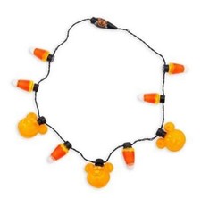 Disney Mickey Mouse Jack-o-Lantern Halloween Glow Necklace