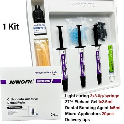 Dental Acid Etching Gel  Adhesive Bonding Agent Resin For Bracket Fixing
