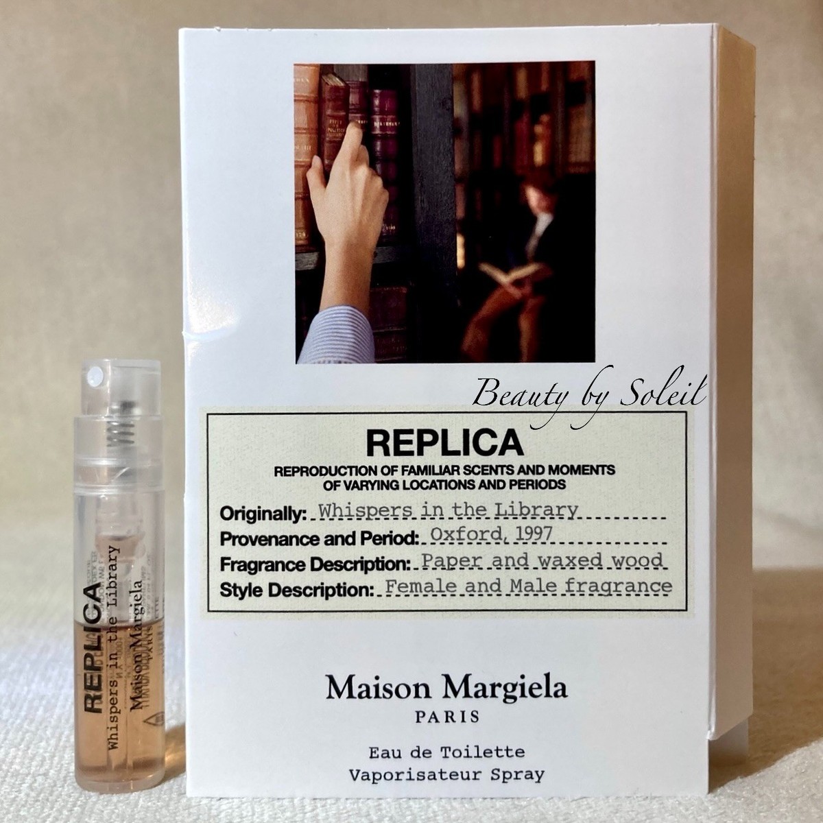 Maison Margiela Replica Whispers in the Library EDT Sample Spray