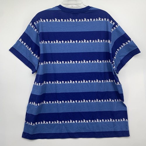Camiseta Disney Store Mickey Mouse and Friends Rayas Azules Para Hombre XXL NUEVA CON ETIQUETAS - Imagen 6 de 7